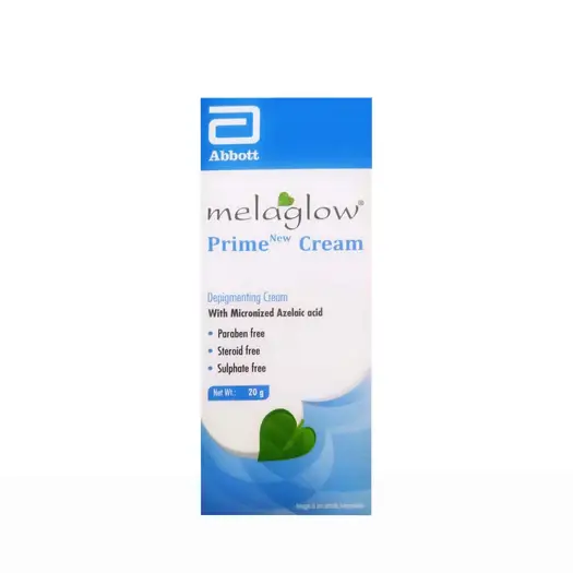 Melaglow Prime Depigmenting Cream | Paraben, Sulphate & Fragrance-Free